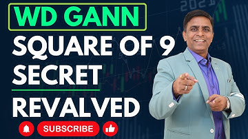SECRET INTRADAY STRATEGY USING"W.D. GANN SQUARE OF 9" - TRADE4WEALTH