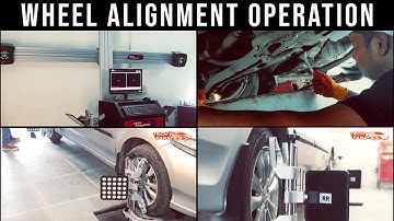 Wheel Alignment Machine Operation || Wheel Alignment kaise karen || Wheel Alignment Training