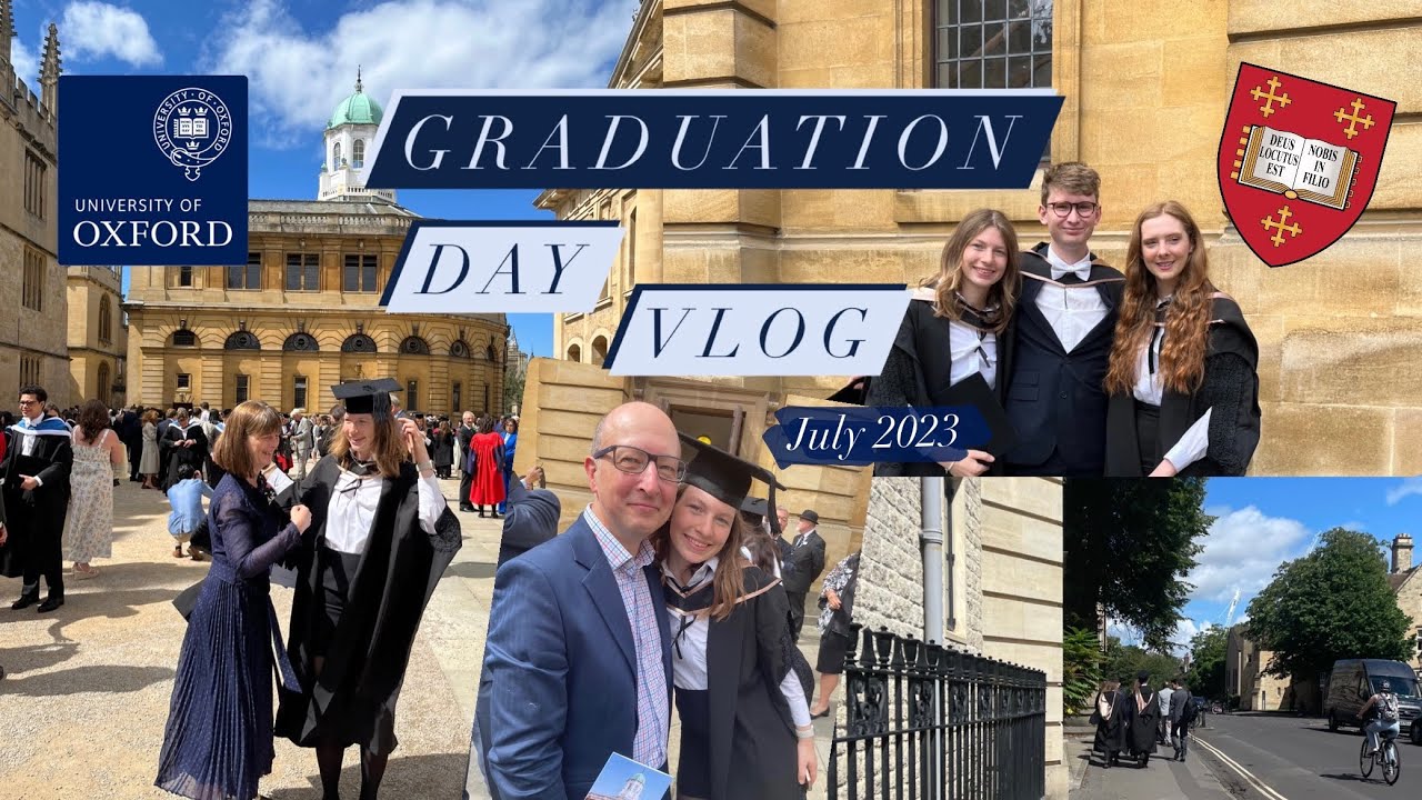 Graduation Vlog!!🎓 (at Oxford)