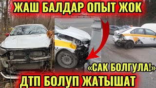 ⚡️ОПЫТ ЖОК, ЖАШ БАЛДАР ДТП БОЛУП ЖАТЫШАТ! СИЛЕР КАНДАЙ КАРАЙСЫҢАР?! #эркинтакси