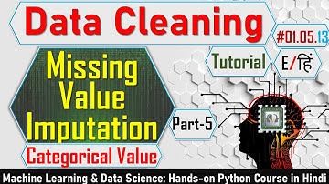 Missing Value Imputation in Hindi Part-5| Data Cleaning Tutorial | Machine Learning Course #5.13