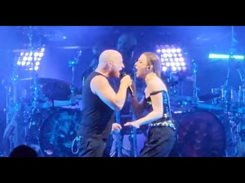 DISTURBED performed "Don't Tell Me" live w/ guest HALESTORM's Lzzy Hale at Knotfest - video posted