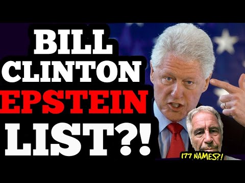 Epstein DOCS List Bill Clinton 50 TIMES?! 177 NAMES GETTING EXPOSED? Hollywood and Washington SCARED