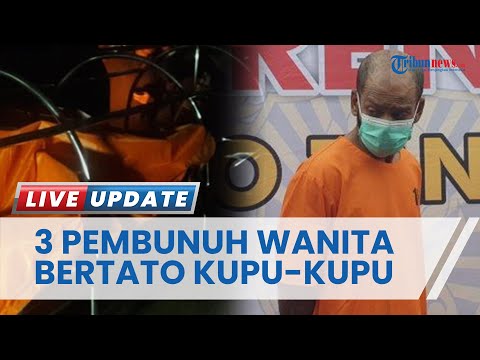 Tampang 3 Pelaku Pembunuh Perempuan Bertato Kupu-kupu di Kali Cisadane, 1 WNA Sri Lanka & 2 WNI