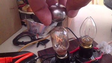 Testing ACMMJB TPU ECD QEG Magnet can switch of the bulb - quick test