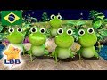 Desenho para Bebe | Ciclo da Vida de um Sapo | Canções para Crianças | Little Baby Bum Júnior