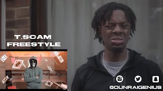 #ActiveGxng T.Scam - Freestyle (Music Video) | @MixtapeMadness | Genius Reaction