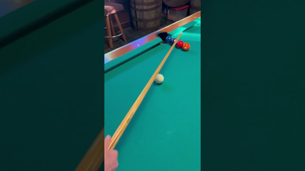 4 Pool Balls in 1 Shot