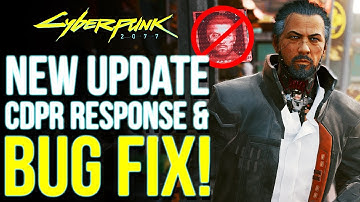 Cyberpunk 2077 - CDPR Official Response to Game Breaking Bug & New Hotfix (Cyberpunk 2077 Updates)