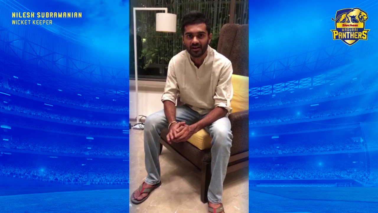 Nilesh Subramanian joins Siechem Madurai Panthers