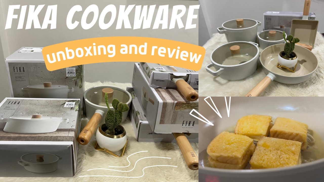Fika Cookware unboxing and review🫕 l simple french toast with