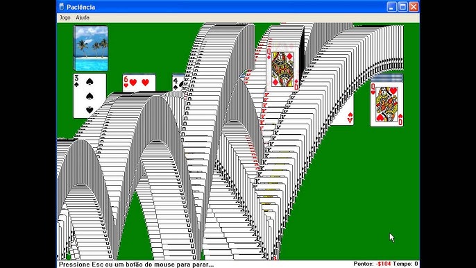 Jogo Paciência Windows 10 