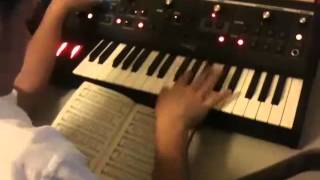 Video thumbnail of "Old Hymns Demo, Moog Tracking (2011)"