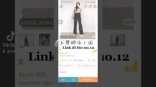 Highwaist Kulot Jeans yang wajib kalian cekout bikin kaki auto jenjang‼️💯 #fyp #shopee #racunshopee