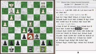 Blitz chess postmortem #582: Queen's gambit accepted