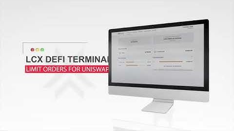LCX DeFi Terminal explaining its features and review
