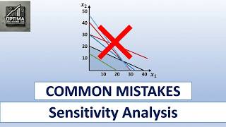 LP Sensitivity Analysis Mistakes | Wrong Constraint Line Selection