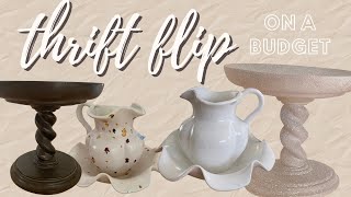 DIY Thrift Flip Decor On A Budget | Come Thrifting with Me | Fall Decor 2022