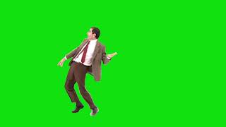 Mr Bean Dancing Meme Green Screen Chroma Key Template