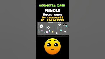mingle squid game in geometry dash 🗣️🔥🔥 #geometrydash #gd #robtop #memes #trend #squidgame
