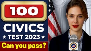 2023, 1 to 100 USCIS Question Challenge, US Citizenship, Interview, Civic Test, Ciudadania Americana