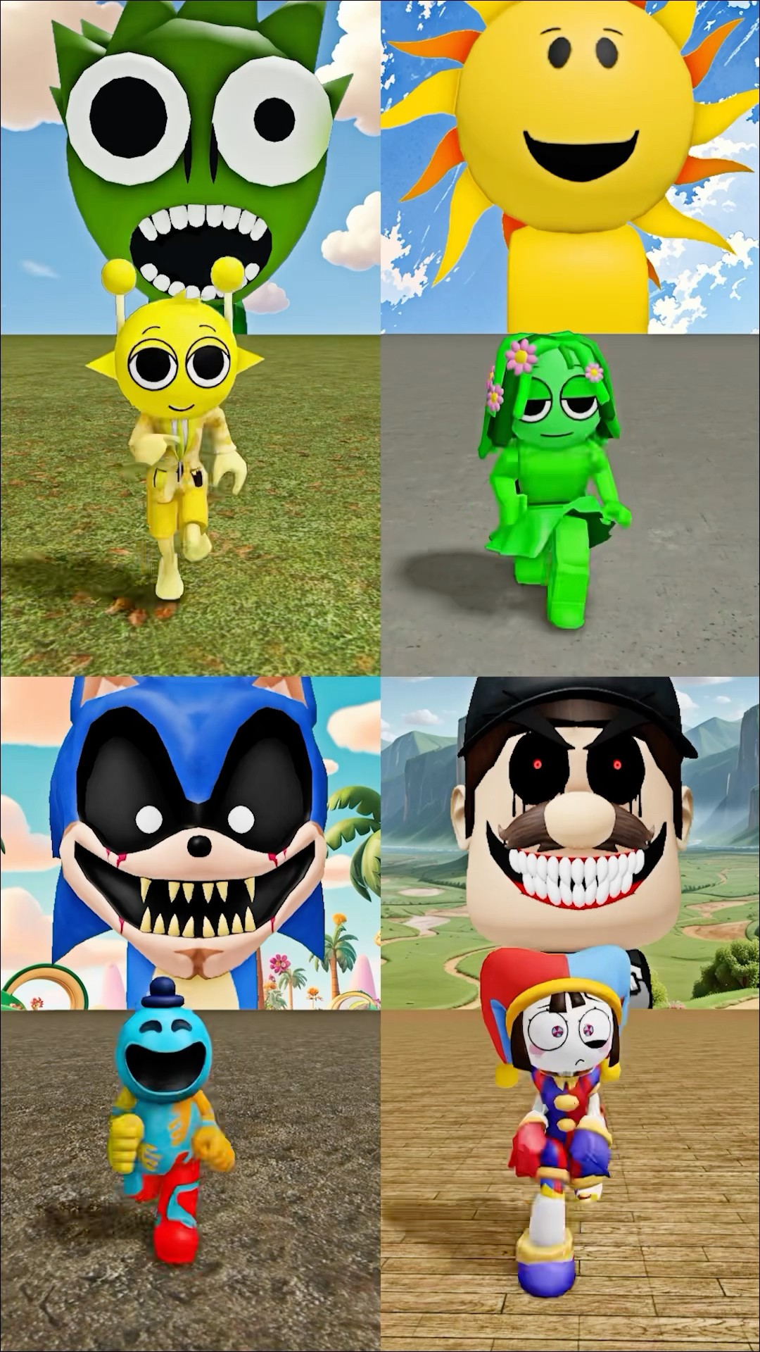 Mr Sun I Love You 4 #sprunki #incredibox #sonic #mario #pomni #doey #roblox #animation #memes