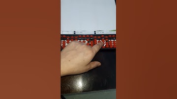 Abacus multiplication on tool @skillshorts7676