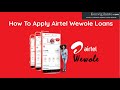 How To Apply For Airtel Wewole Loans