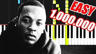 Vignette de la vidéo "Dr. Dre - Still D.R.E. ft. Snoop Dogg-Piano tutorials"