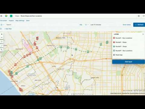 Projecting live Geo-Location on Maps using Apache NiFi and Elasticsearch