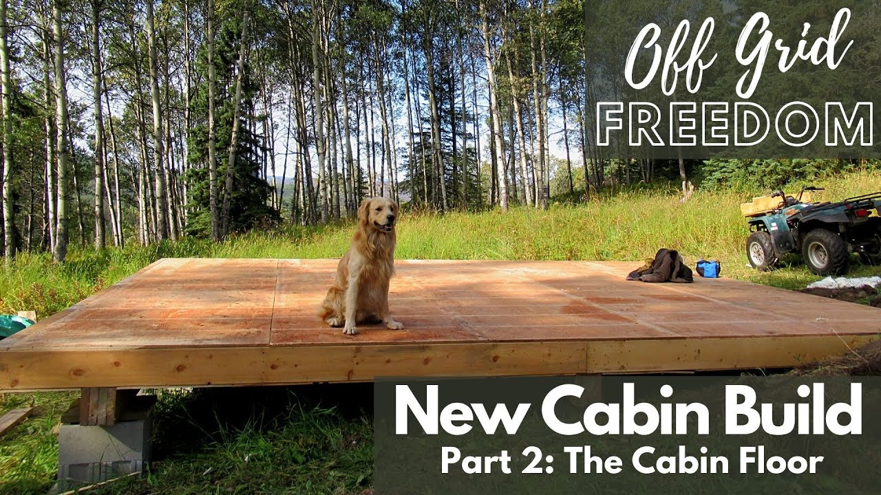 Solo Build | Off Grid Cabin in Northern Canada | Framing the Cabin ...