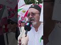تجمع‌کننده در واشینگتن: آمده‌ایم که به مادران داغدار ایران ادای احترام کنیم