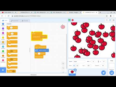 how to use cloning in scratch - YouTube