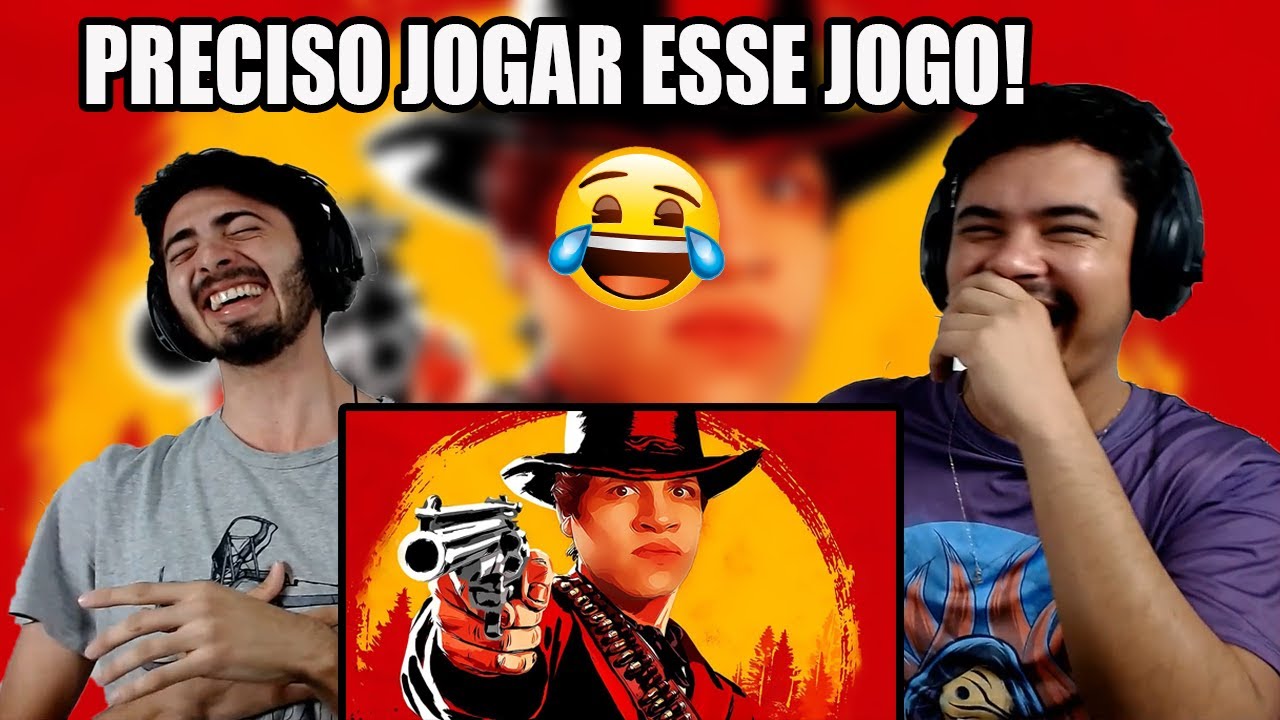 REACT O PISTOLEIRO BRABO! - Red Dead Redemption 2 (Games EduUu)