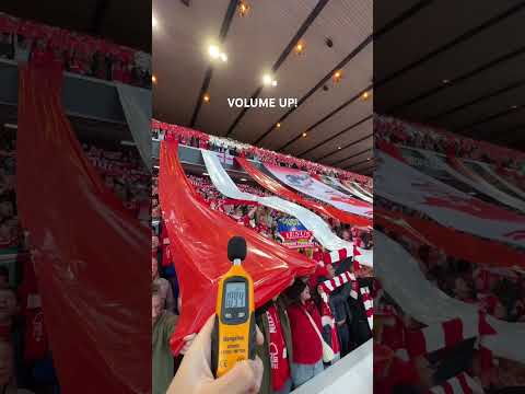 Sound levels inside City Ground hit INSANE HIGH ahead of European semi-final 📈