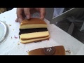 Cheese Cake Cutting by Ultrasonic Knife