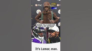 George Pickens Says Their Is NO HOPE For The Steelers 😂