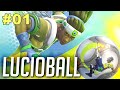 Overwatch Lucioball - gameplay in romana | Play of the game |