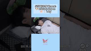 SEUNGBIN Moment: Seungmin wanted to sleep on Changbin's leg. | [Stray Kids : SKZ-TALKER] Ep.57