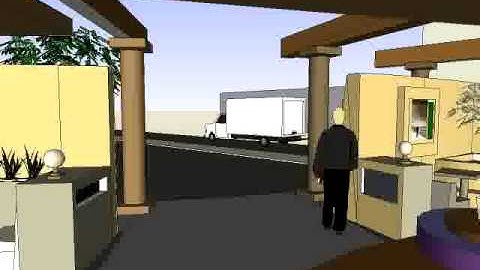 Homeless shelter prototype checkin center