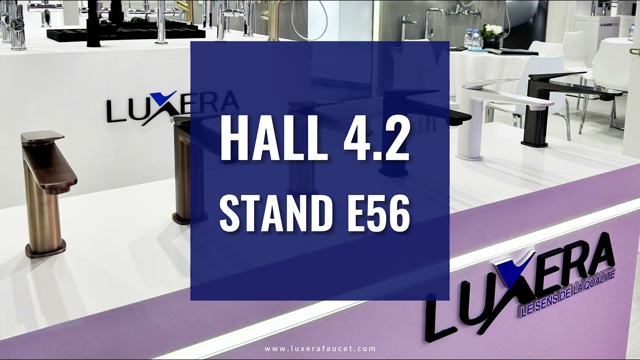 𝗝𝗼𝗶𝗻 𝗟𝘂𝘅𝗲𝗿𝗮 𝗮𝘁 𝗜𝗦𝗛 𝟮𝟬𝟮𝟱: 𝗠𝗮𝗿𝗰𝗵 𝟭𝟳-𝟮𝟭 𝗶𝗻 𝗙𝗿𝗮𝗻𝗸𝗳𝘂𝗿𝘁, 𝗛𝗮𝗹𝗹 𝟰.𝟮, 𝗘𝟱𝟲