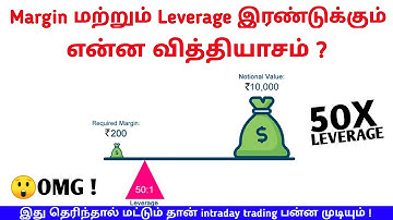 Difference Between Margin And Leverage | Margin,Leverage,Exposure | Tamil | Share Market Academy