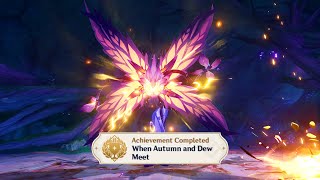 Let Electro Regisvine Smash U - When Autumn And Dew Meet Sumeru Hidden Achievement Genshin Impact