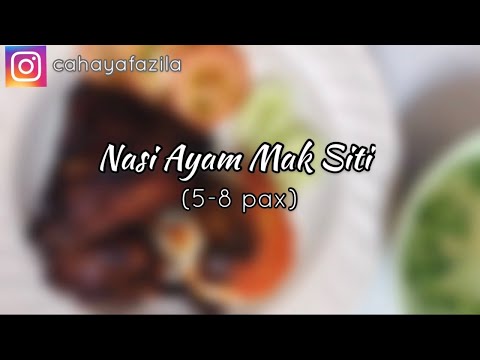 Cara-cara Masak Nasi Ayam Simple But Nice - YouTube