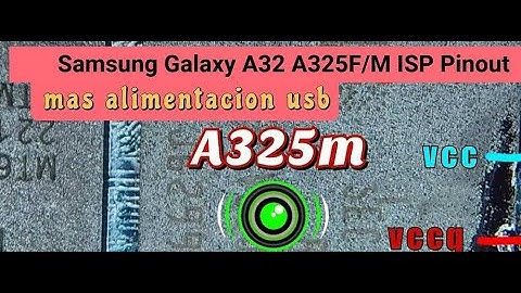 Samsung Galaxy A32 A325F M EMMC ISP Pinout Test Point | Full Pinout & Repair Guide #gsmsanjoy