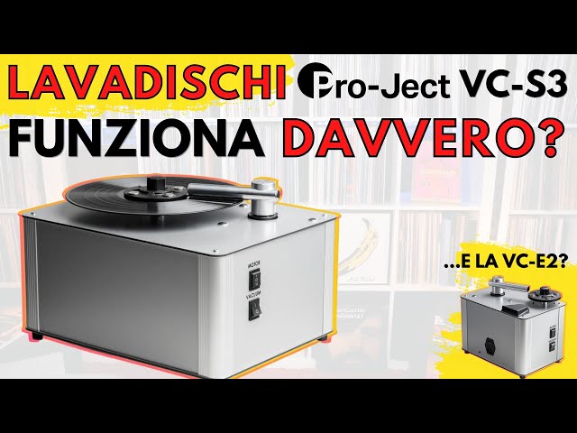 Machine de nettoyage pour vinyles Pro-Ject VC-S3
