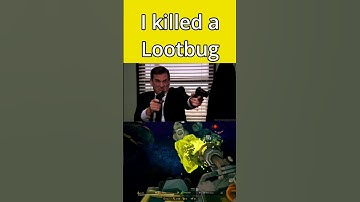 I killed a loot bug and I