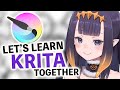 【DRAWING】 Let's Learn Krita Together!!