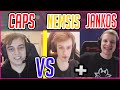 Caps VS Jankos + Nemesis | Who Will Win? | G2 Caps / Jankos Stream Highlight