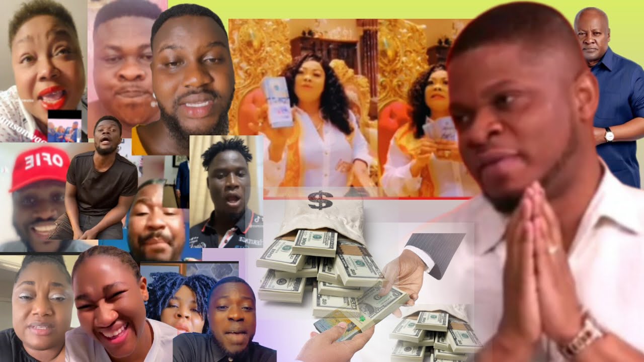 Агье-бум👉🏼Генеральный директор The Dollar Сэмми Гьямфи и мама Пэт Открытое долларовое шоу АМАНЕ-Х...